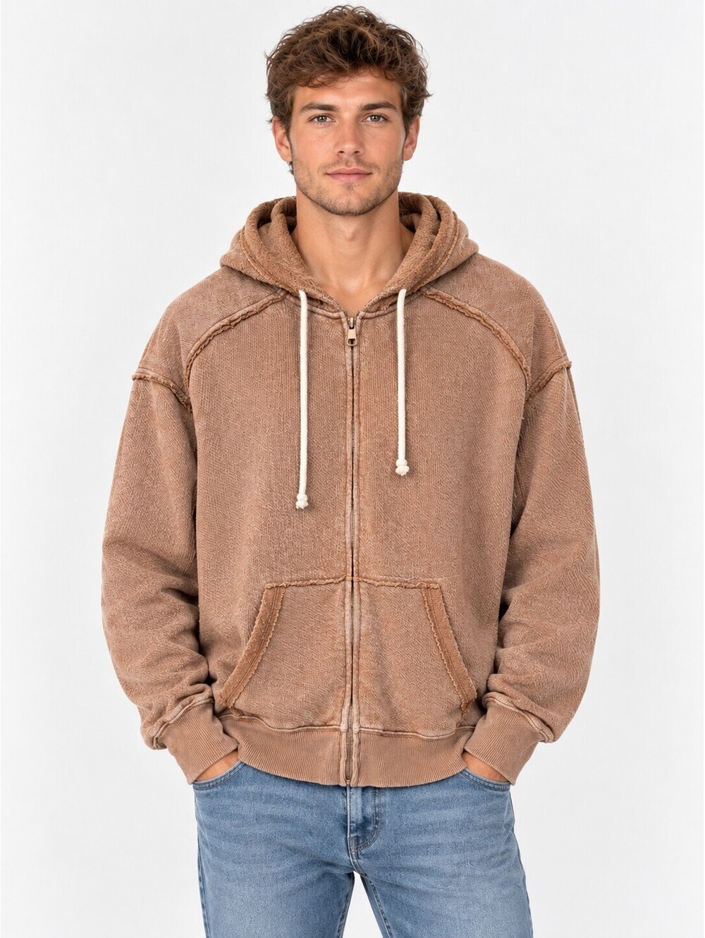 American Eagle Zip Up Hoodie Men's Medium